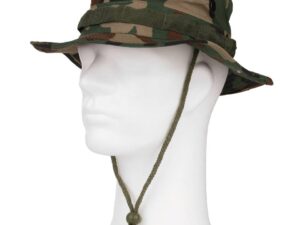 Bush hoed de luxe ripstop woodland