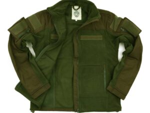 Combat fleece vest groen