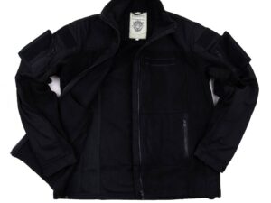 Combat fleece vest zwart