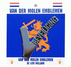 Embleem metaal beveiliging met pin