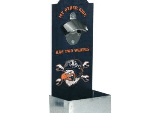 Flesopener muur Two Wheels