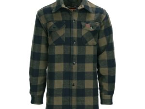 Houthakkers hemd dik Olive Groen