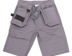 Korte Km Worker Broek Grijs