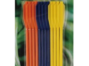 MK-PL-3C plastic pijl 6,5" kleur (12 stuks)