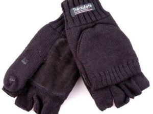 Mof met flap thinsulate 50% wol