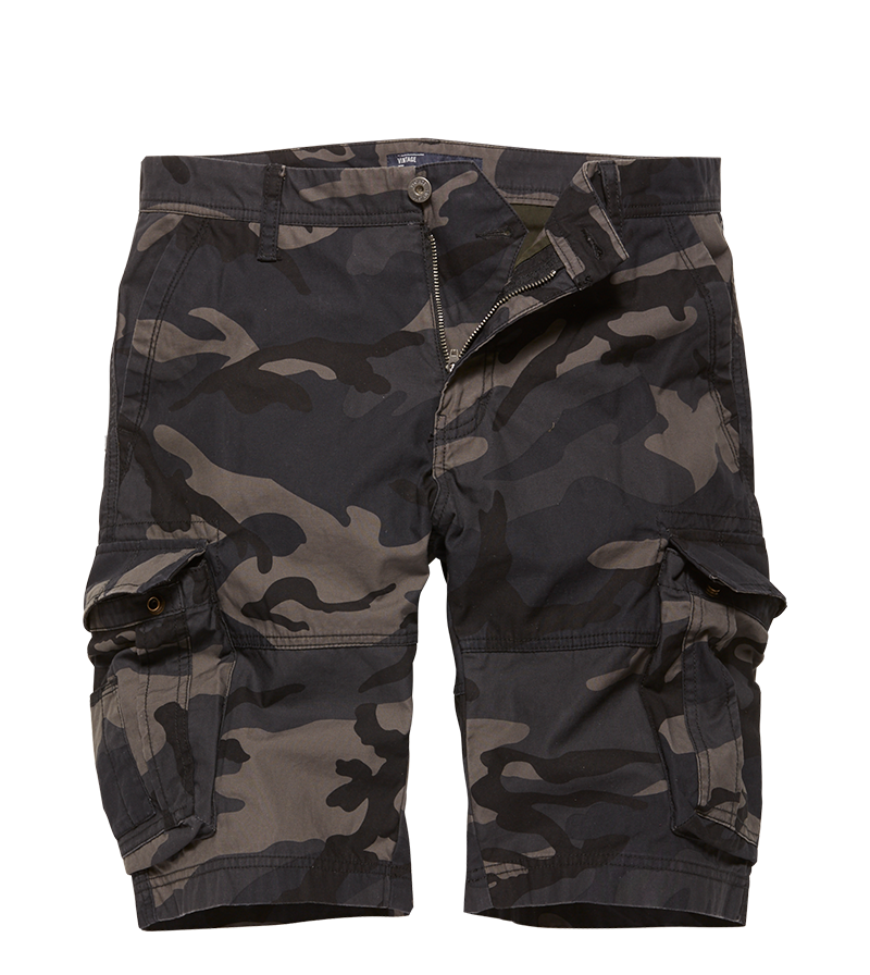 Rowin Shorts Night Camouflage