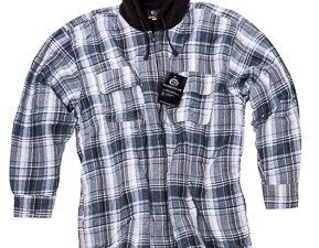 Thermo shirt met fleece voering en capouchon